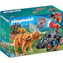Bild für PLAYMOBIL Dinos 9434 Offroader mit Dino-Fangnetz