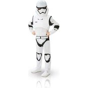 Rubie's 3620268 - EP7 Stormtrooper deluxe child, M, weiß/schwarz