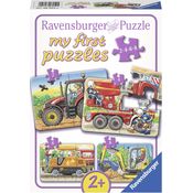 Ravensburger my first Puzzles 2, 4, 6, 8 Teile Bei der Arbeit