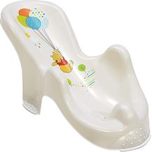 Bild für Anatomischer Babybadesitz Winnie Pooh perl weiß Badesitz Baby Badewannensitz