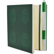 Bild für Euromic LEGO Stationery Locking note book GREEN with gel pen