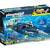 PLAYMOBIL Top Agents 70005 Team S.H.A.R.K. Drill Destroyer, Ab 6 Jahren