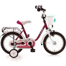 Bild für Bachtenkirch Kinderfahrrad 14'' My Dream purpur-weiß