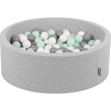 Bild für KiddyMoon Bällebad 90X30cm/300 Bälle ∅ 7Cm Bällepool Mit Bunten Bällen Für Babys Kinder Rund