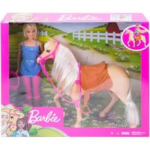 Bild für Mattel Barbie Puppe und Pferd