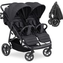 Bild für Hauck Uptown Duo Zwillingsbuggy Melange Black