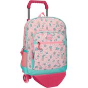 Movom Schulrucksack Cactus Casual - Motiv: Pink, 42 cm, 16,9 Liter - Farbe: pink