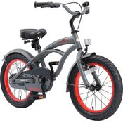 Bikestar Cruiser Kinderfahrrad 16 Zoll - Grau