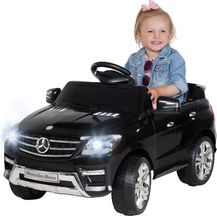 Image for Kinder-Elektroauto Mercedes ML 350 lizenziert Elektro Kinderauto Fernbedienung (Schwarz)