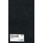 folia 231090 - Moosgummi, 2 mm, ca. 20 x 29 cm, 10 Bögen, schwarz - ideal für vielseitige Bastelarbeiten