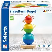 Selecta Holzspielzeug Stapelturm Kugel