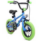 Bikestar BMX Fahrrad 12 Zoll - Blau & Grün