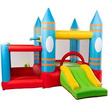 Bild für HOME DELUXE Aufblasbare Hüpfburg FABI