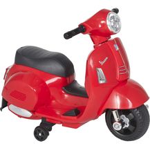 Bild für Elektrischer Kindermofa im Vespa Stil (Farbe: rot)