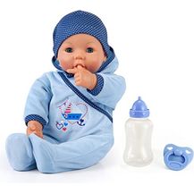 Bild für Bayer Design 94683AA -Funktionspuppe Hello Baby Boy mit Zubehör