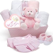 Bild für Neuer Babyparty Geschenkkorb in Rosa