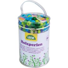 Bild für Lena 32003 Bastelset Holzperlen mit 400 Fädelperlen
