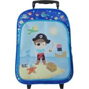 Idena Schultrolley Idena - Motiv: Pirat, 40 cm, 14 Liter, 0,7 kg - Farbe: blau