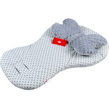 Bild für BABYLUX Kinderwagen 2 TLG SITZAUFLAGE Kissen 5. Grau + Maroko