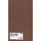 folia 231085 - Moosgummi, 2 mm, ca. 20 x 29 cm, 10 Bögen, schokobraun - ideal für vielseitige Bastelarbeiten