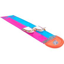 Bild für H2OGO! 2er-Wasserrutsche mit aufblasbaren Lama-Schwimmtieren 487 x 138 cm