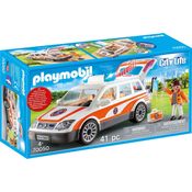PLAYMOBIL City Life 70050 Notarzt-PKW mit Licht und Sound, Ab 4 Jahren