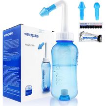 Bild für Nasendusche mit Salz,ForeverCover Neti Pot zum Spülen der Nase, 300 ml Neti Pot Sinus Spülung mit 30 Beutel Nasenspülsalz und Thermometer-Aufkleber, Neti Pot Kit für Erwachsene & Kinder (300 ml)
