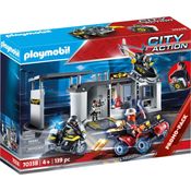 Playmobil City Action 70338 - Große Mitnehm-SEK-Zentrale, Mit Lichteffekt, ab 4 Jahren
