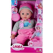 Simba 105140066 Laura Interactiv Puppe, Mehrfarbig