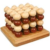 Vier in einer Reihe 3D