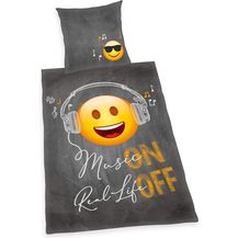 Bild für Emot!x Bettwäsche Set 2 tlg.135 x 200 cm 100% Baumwolle