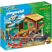 Playmobil Wildlife 9320 'Abenteuerurlaub an der Seehütte', 126 Teile, ab 4 Jahren