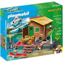 Bild für Playmobil Wildlife 9320 'Abenteuerurlaub an der Seehütte'