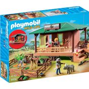 Playmobil 6936- Rangerstation mit Tieraufzucht, Normalverpackung