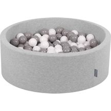 Bild für KiddyMoon Bällebad 90X30cm/300 Bälle ∅ 7Cm Bällepool Mit Bunten Bällen Für Babys Kinder Rund