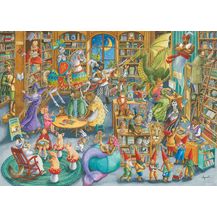 Bild für Ravensburger 16455 Puzzle Midnight in The Library