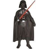 Generique - Darth Vader-Kostüm für Kinder Star Wars schwarz