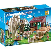 Bild für PLAYMOBIL Action Kletterfels mit Berghütte