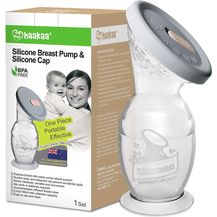 Bild für haakaa 150 ML Handmilchpumpe mit Silikondeckel und Saugfuß