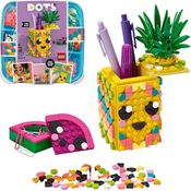 LEGO 41906 DOTS Ananas Stiftehalter Bastelset für Deko-Accessoires