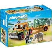 PLAYMOBIL - Rangergeländewagen mit Anhänger 6937