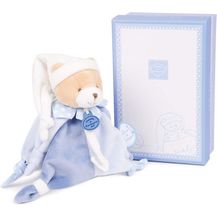 Bild für DOUDOU 22714 Kleiner Bär mit Schnullerhalter 17cm