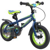 Bikestar Kinderfahrrad Urban Jungle 12 Zoll - Blau & Grün