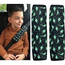 Bild für HECKBO 2x Dino Dinosaurier Auto Gurtschutz Sicherheitsgurt Schulterpolster Gurtschoner Schulterkissen Autositze Gurtpolster für Kinder Jungen Jungs Mädchen