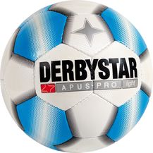 Bild für Derbystar Fussball Apus Pro Light Jugend Trainingsball Kinder weiß blau Gr 4