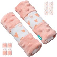 Bild für 4 Stück Gurtpolster babyschale，Baby Kinderwagen Trageschale Gurtschutz