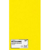 folia 231012 - Moosgummi, 2 mm, ca. 20 x 29 cm, 10 Bögen, zitronengelb - ideal für vielseitige Bastelarbeiten