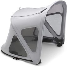 Bild für Bugaboo Fox / Cameleon Sonnendach mit Lüftungsfenstern Nebelgrau