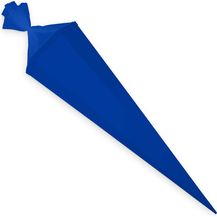 Bild für itenga Bastelschultüte 85 cm eckig Schultütenrohling mit Tüllverschluss (Ultramarinblau)