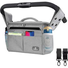 Bild für PHILORN Kinderwagen Organizer mit Isolierte Getränkehalter